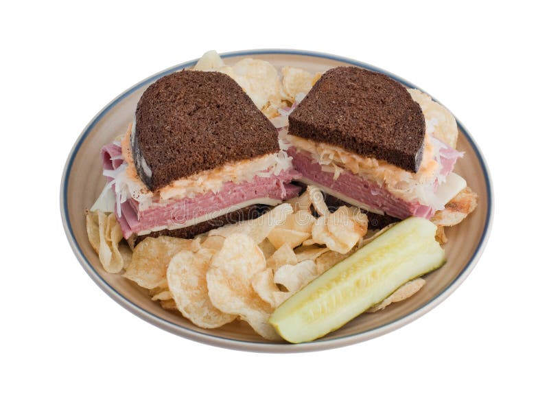 Sandwich plate stock image. Image of pickle, horizontal 12346973