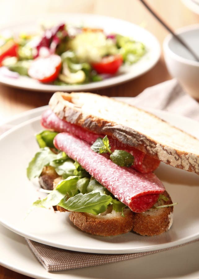 Tuna Sandwich stock image. Image of sandwich, tasty, ingredient 16852467