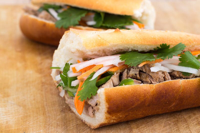 Sandwich vietnamien à porc de Banh MI