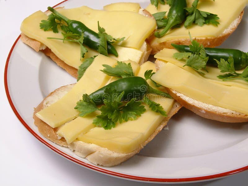 Sandwich yellow cheese