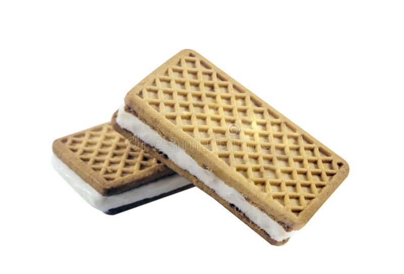 Sandwich glacé image libre de droits