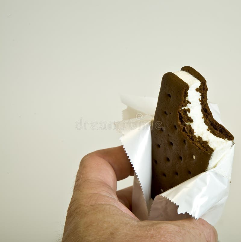 Sandwich glacé photos libres de droits