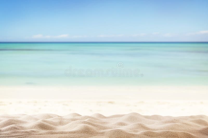 Sandy beach stock images
