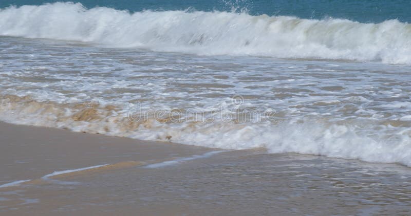 Sandy Beach Sea Wave Stock Image Image Of Sunlight 171233315