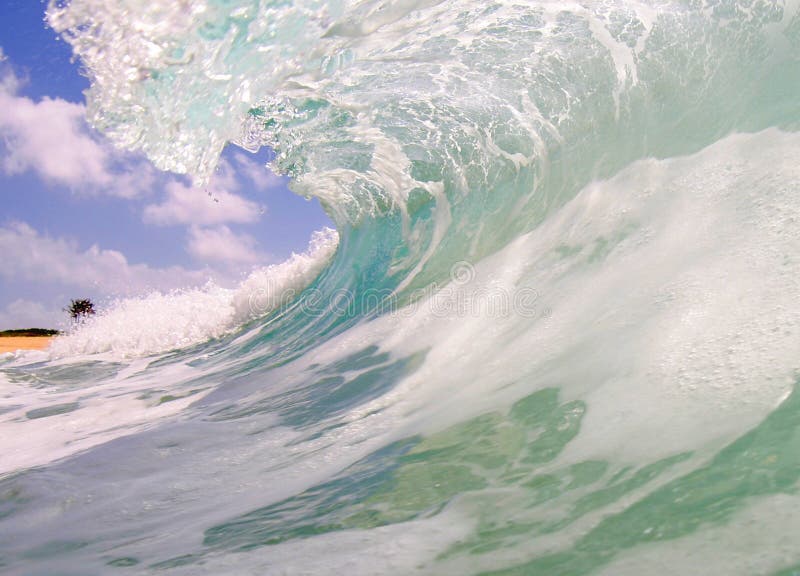 Sandy Beach Wave