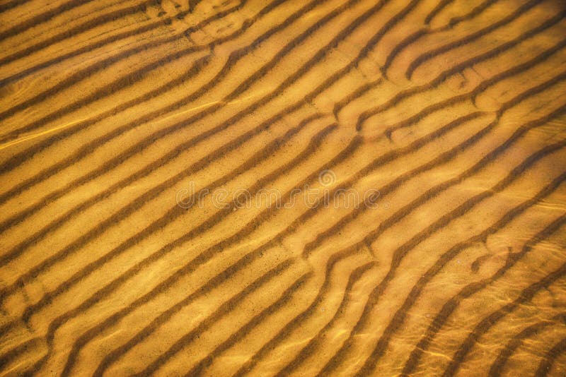 Sandy bottom of the river royalty free stock photos Sandy bottom of the river royalty free stock photos