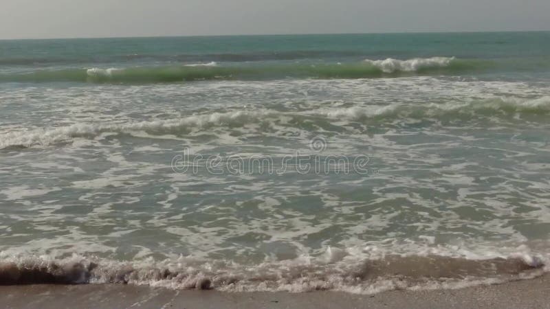 Sandy coast of the Caspian Sea.