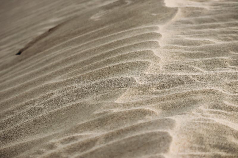 Sandy desert in Qatar, south of the country stock images