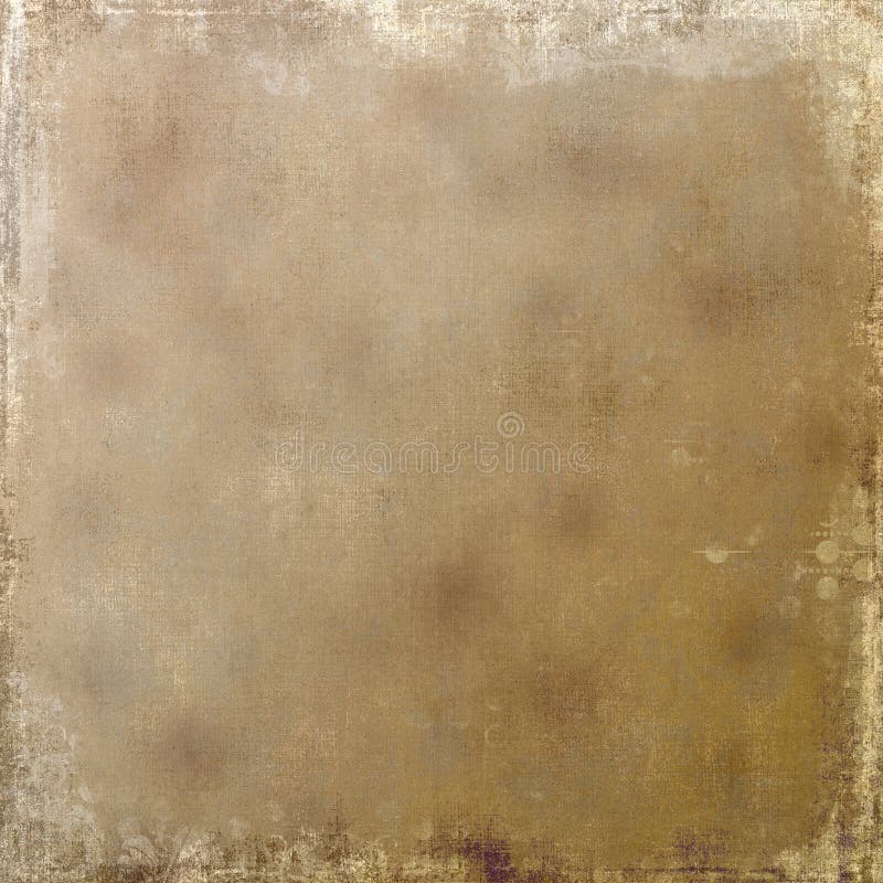 Sandy Parchment Linen Scroll -Grungy background