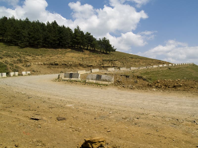 Sandy rural route