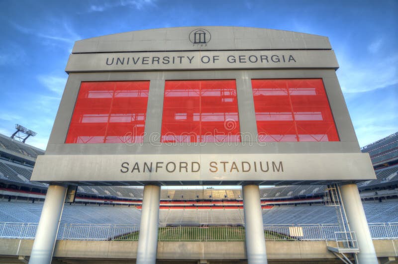 Sanford stadium obraz royalty free