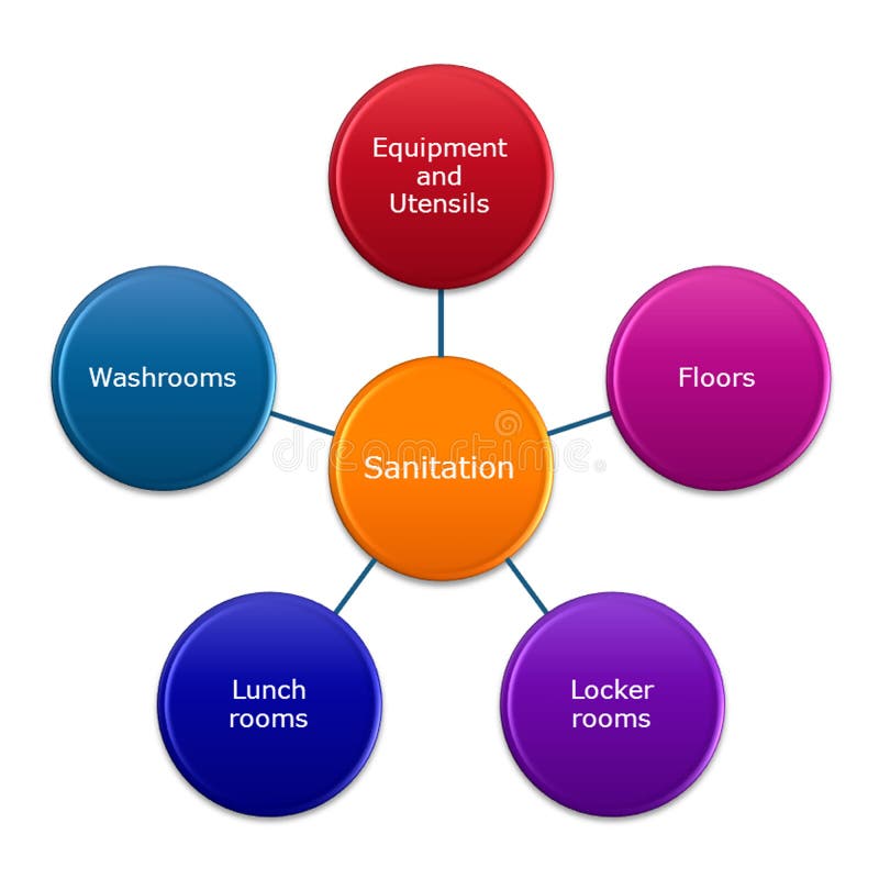 Sanitation Program Management Stock Illustration Illustration of