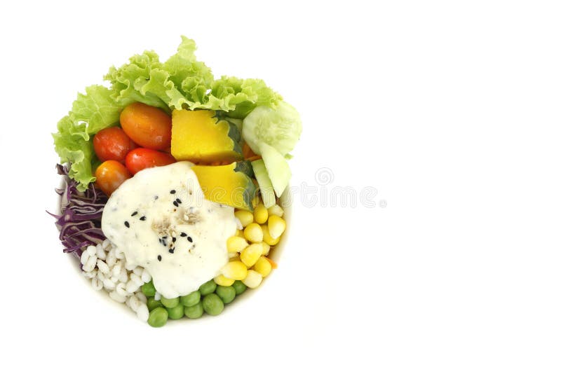 Sano e sia a dieta l'alimento, la lattuga dell'insalata della verdura fresca, il pomodoro, la zucca, la carota, il cereale, il mi immagine stock Sano e sia a dieta l'alimento, la lattuga dell'insalata della verdura fresca, il pomodoro, la zucca, la carota, il cereale, il mi immagine stock