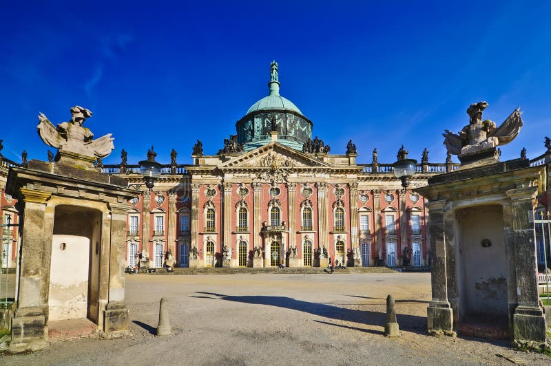 Sanssouci palace in Potsdam