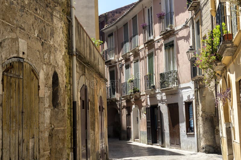 Sant Agata De Goti, Historic Town in Caserta Province Stock Image ...