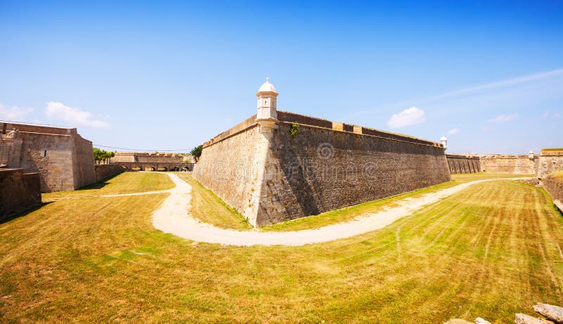 Sant Ferran Castle in Figueres royalty free stock photography Sant Ferran Castle in Figueres royalty free stock photography