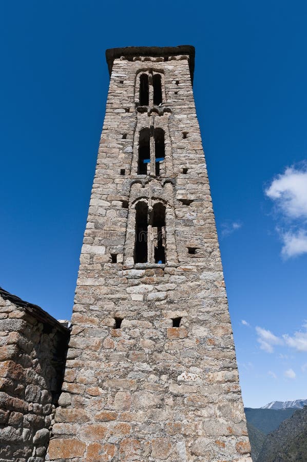 Sant Miquel church at Engolasters, Andorra