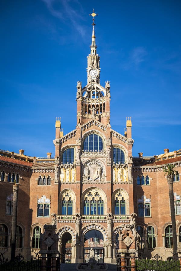 Sant Paul Hospital a Modernism Architecture in Barcelona Catalonia ...