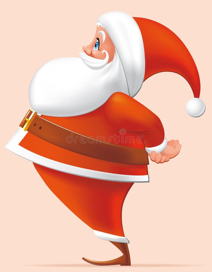 Santa illustrazione di stock Santa illustrazione di stock