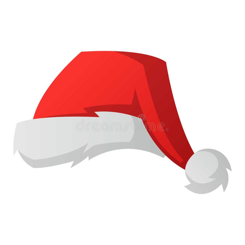 Santa bożych narodzeń kapeluszowa wektorowa ilustracja ilustracja wektor Santa bożych narodzeń kapeluszowa wektorowa ilustracja ilustracja wektor
