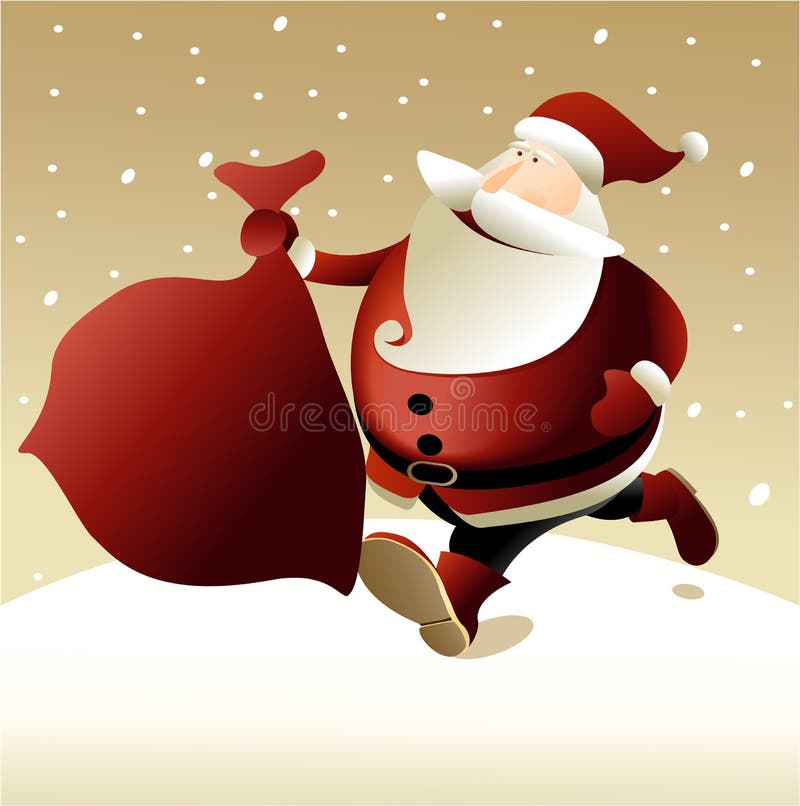Santa Claus royalty illustrazione gratis Santa Claus royalty illustrazione gratis