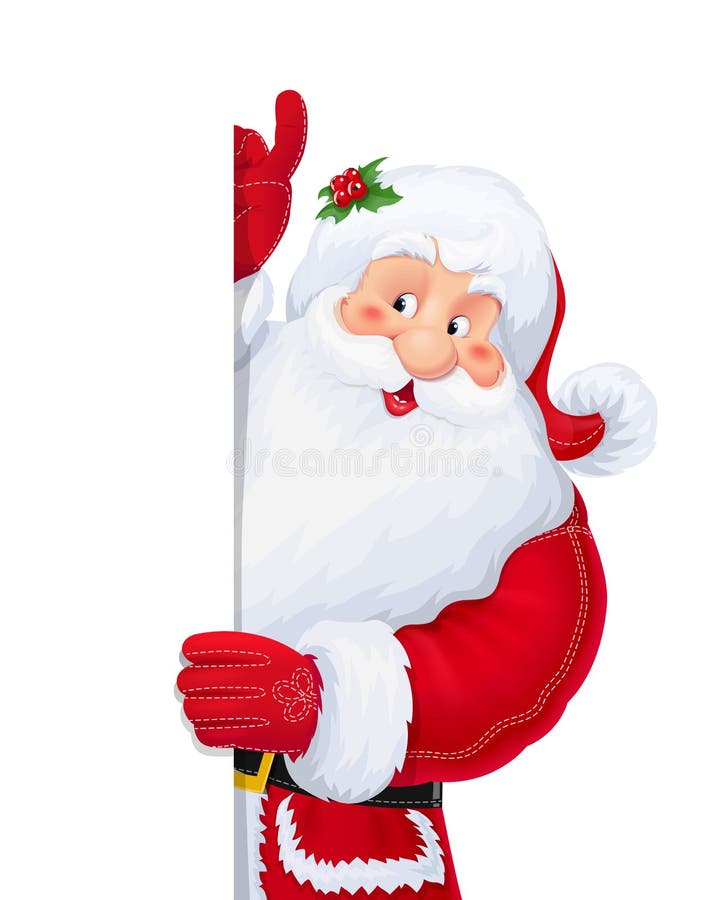 Santa claus Bożenarodzeniowy postać z kreskówki ilustracja wektor Santa claus Bożenarodzeniowy postać z kreskówki ilustracja wektor