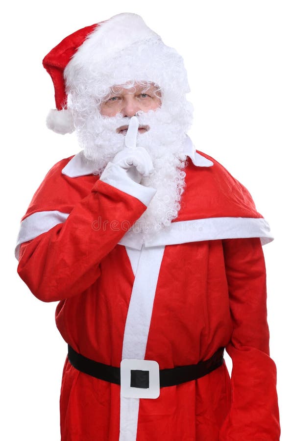 Santa Claus Christmas-Geheimnis stockfotografie Santa Claus Christmas-Geheimnis stockfotografie