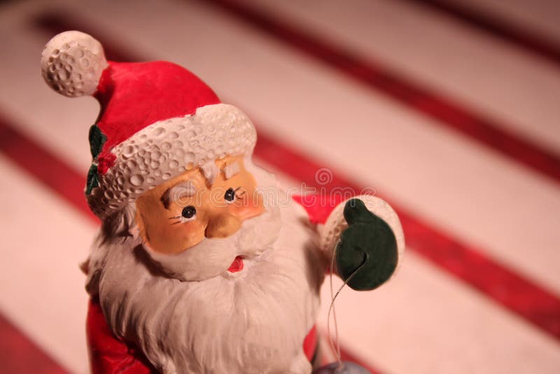 Santa Claus miniature figure royalty free stock photography Santa Claus miniature figure royalty free stock photography