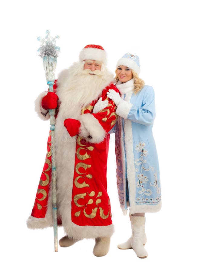 Santa Claus and Snow Maiden