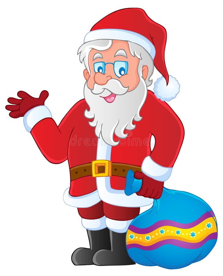 Santa Claus thematic image 3 royalty free illustration