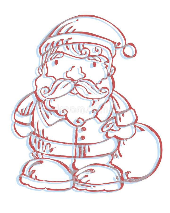 How to Draw a Santa Face - HelloArtsy