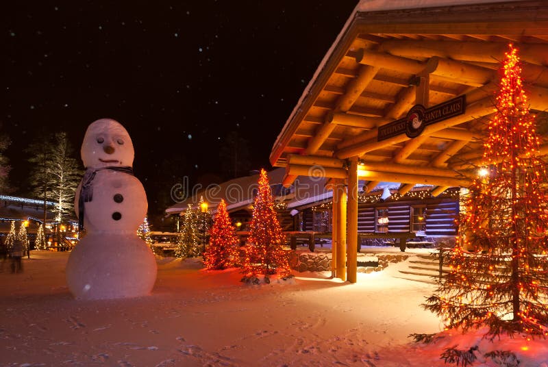 Santa Claus Village fotografie stock