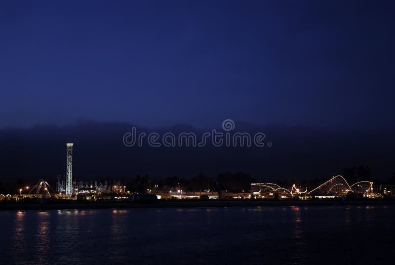 Santa Cruz Boardwalk Night