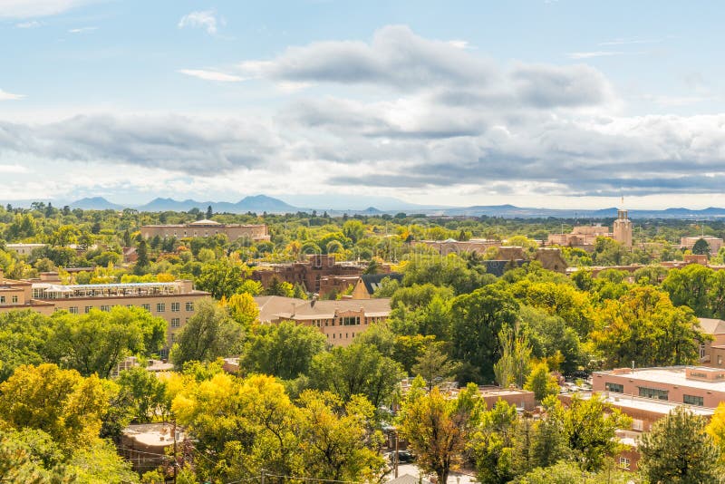 Santa Fe, New Mexico Skyline