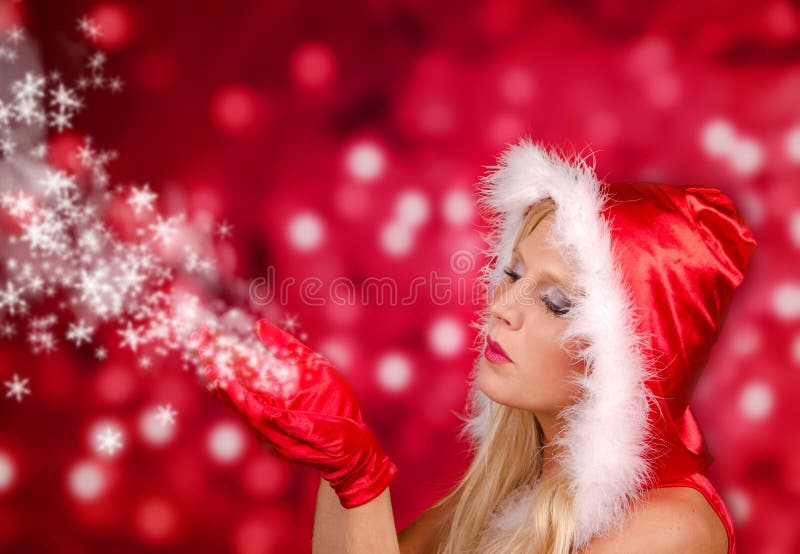 Santa girl