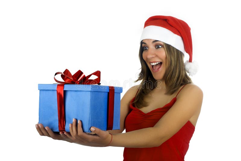 Santa Girl with gifts