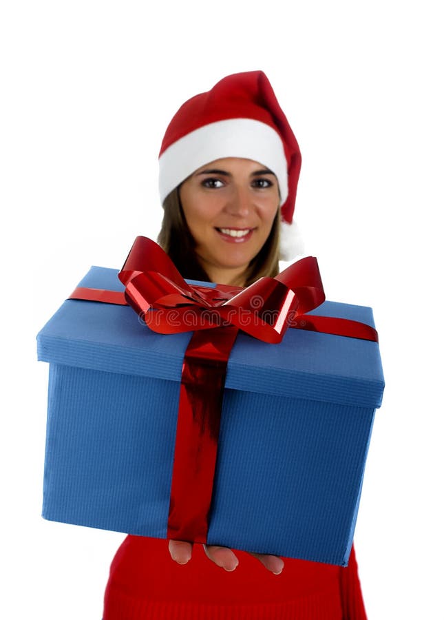 Santa Girl with gifts