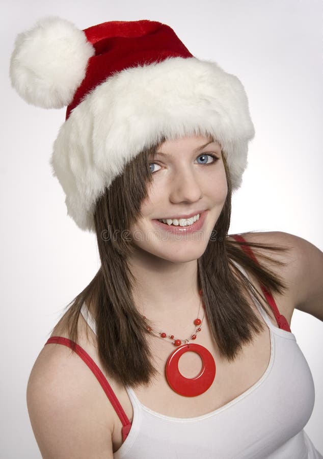 Santa Hat Girl