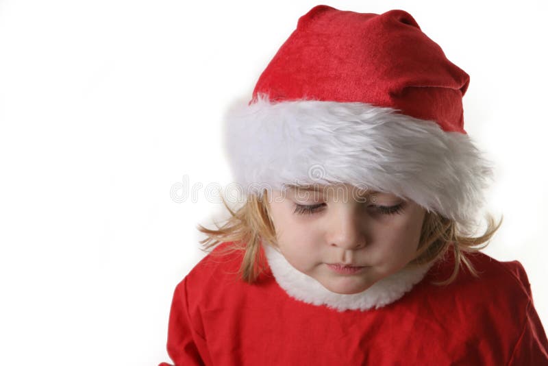 Santa Helper Picking His Nose Stock Image - Image of lovely, girl: 3651245