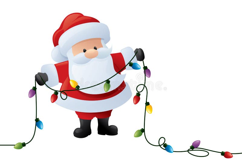 Santa Lights Stock Illustrations 27,396 Santa Lights Stock
