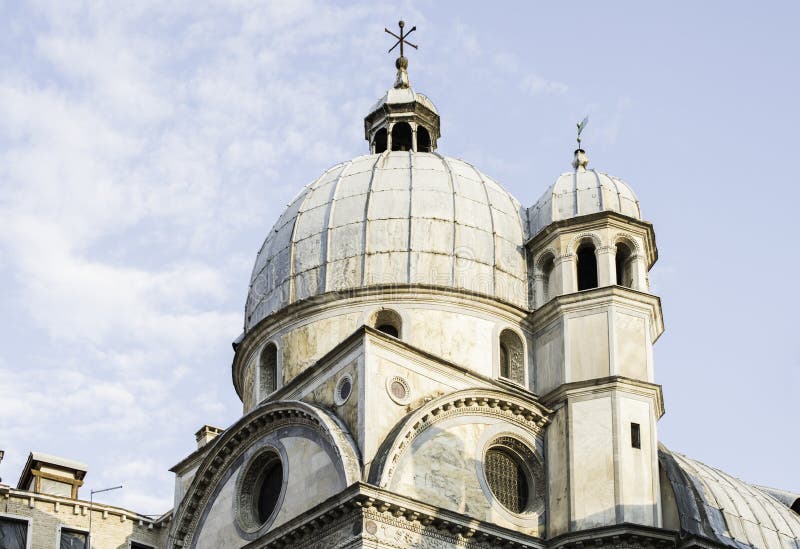 Santa Lucia church Venice stock image Santa Lucia church Venice stock image