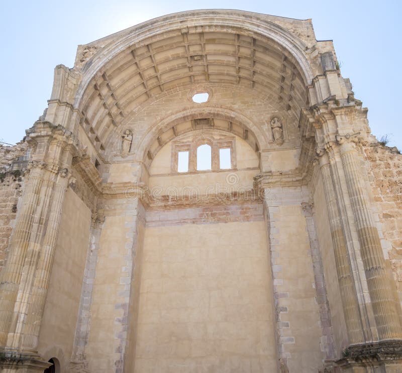 Santa Maria church ruins, Cazorla, Jaen, Spain stock images Santa Maria church ruins, Cazorla, Jaen, Spain stock images