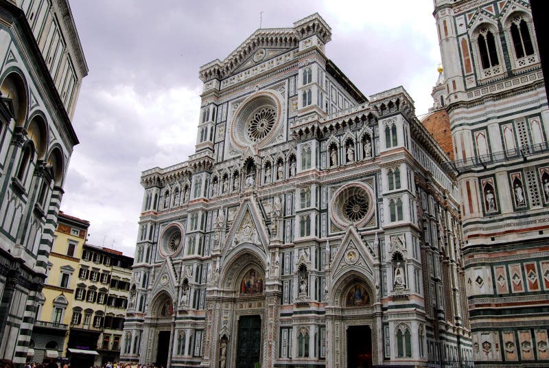Santa Maria del fiore Catedral em Florença Itália imagem de stock Santa Maria del fiore Catedral em Florença Itália imagem de stock