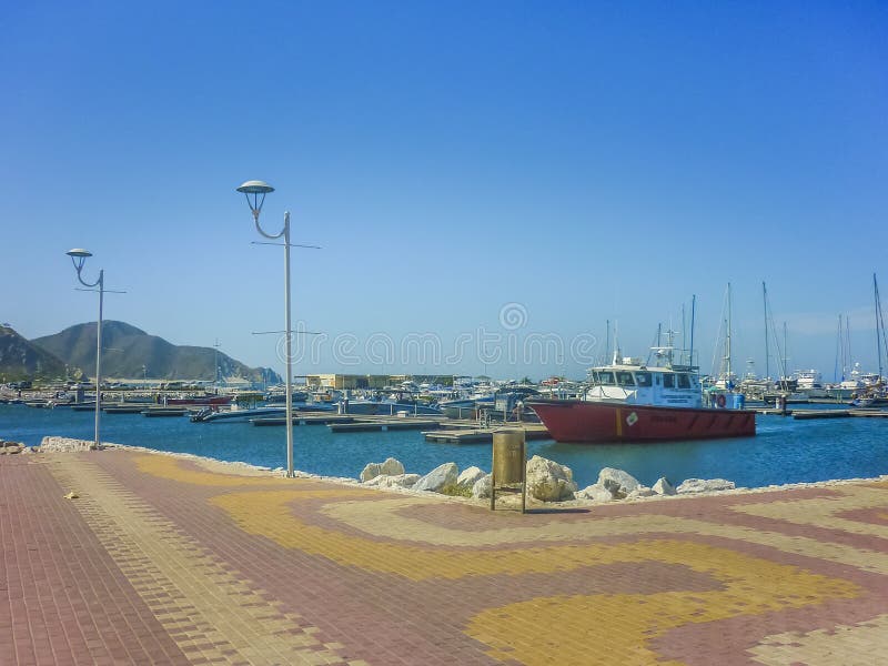 Download Santa Marta port obraz stock editorial. Obraz złożonej z światła - 57662789