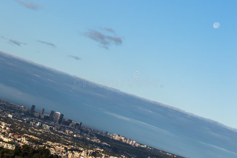 Santa Monica Skyline stock photo