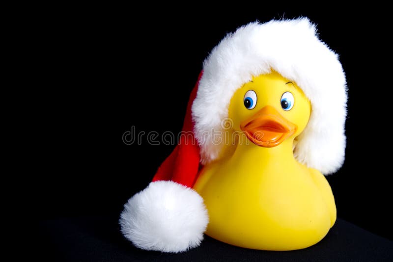 Santa Rubber Ducky stock image. Image of santa, adorable - 33061843