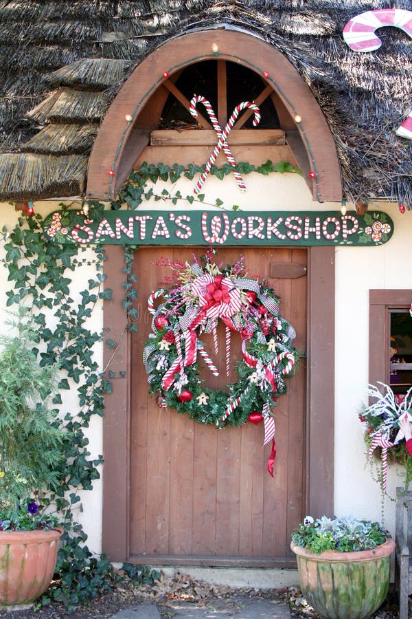 Santa s Workshop Door