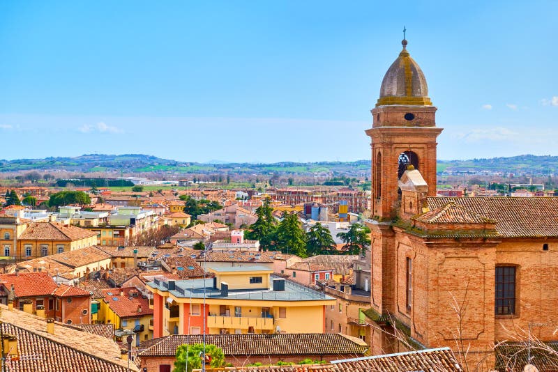 Santarcangelo di Romagna town in Italy