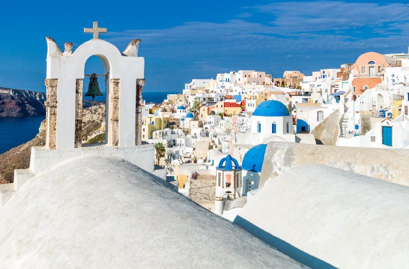 Santorini στοκ εικόνα Santorini στοκ εικόνα