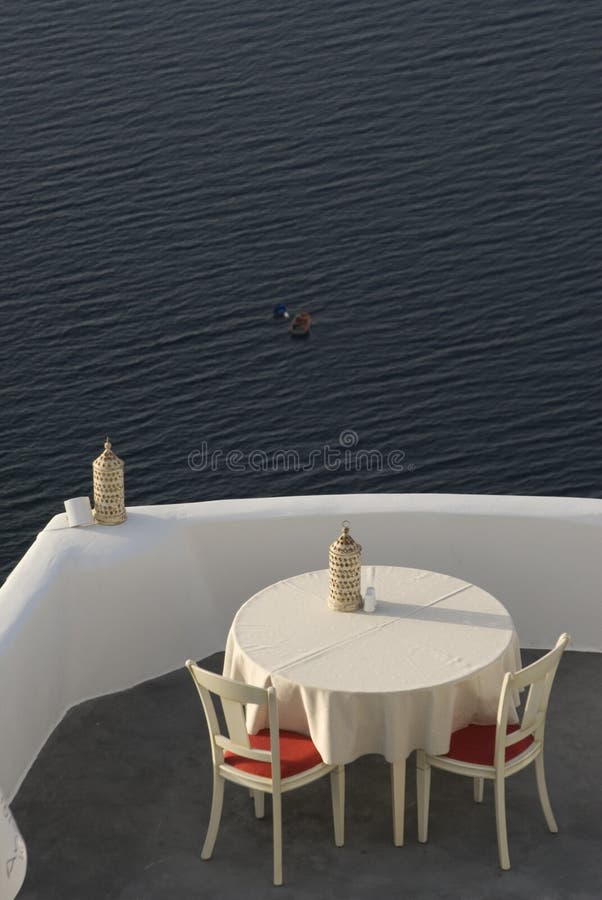 Santorini incredible view rest